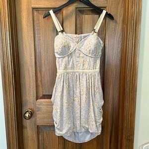 Backless Mini Cocktail Dress